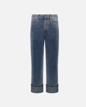 Dior Boyfriend Jeans With Dior Oblique Interior